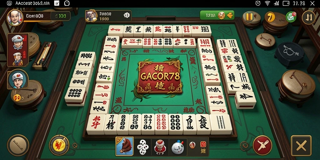 Gameplay seru dan menantang dari GACOR78 Mahjong.