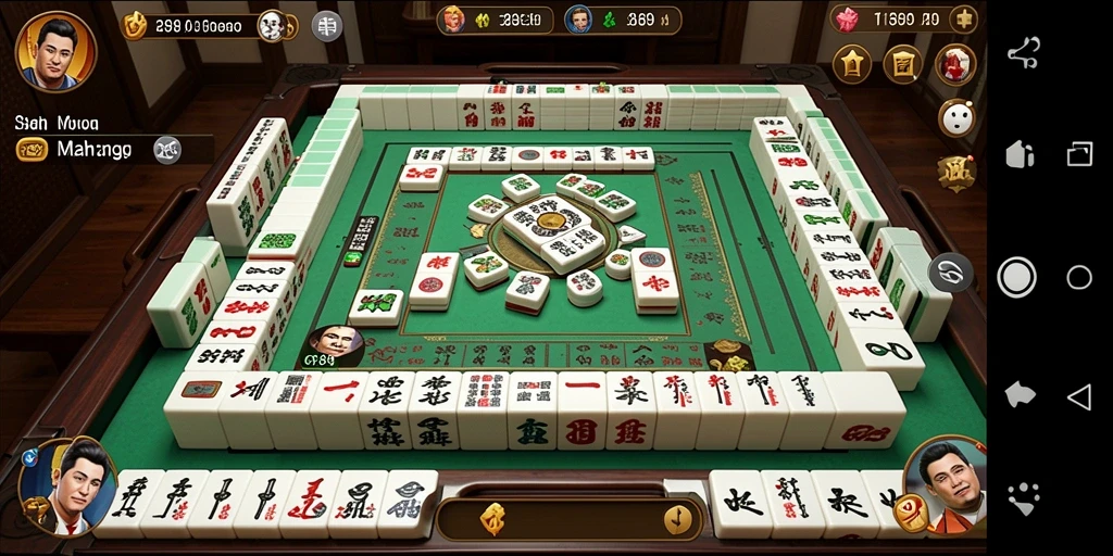 Tampilan gameplay Mahjong yang menarik di RR89.